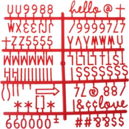 4Pcs/Set Characters For Felt Letter Board Numbers For Changeable Letter Board