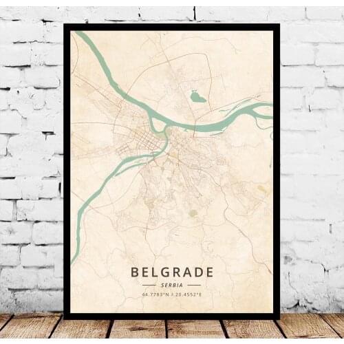 Belgrade Serbia Poster