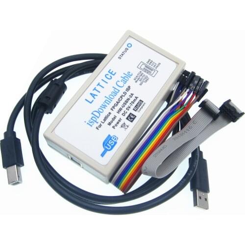 HW-USBN-2A Lattice is Download Cable USB Jtag ISP FPGA CPLD Programmer for Diamond is Lever Win7 WIN8 WIN8.1