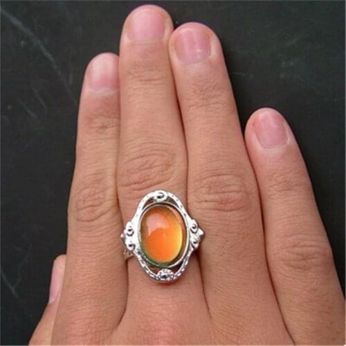 Mood Ring Changing Color Rings Temperature Ring