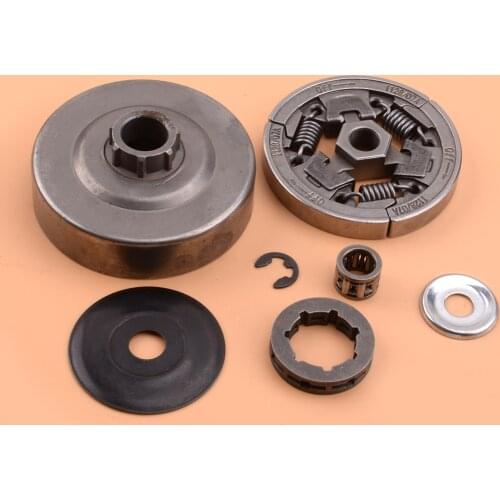 7Pcs Metal 3/8" 7T Clutch Drum Sprocket Rim Needle Bearing Kit Fit for MS362 Stihl MS 362 Chainsaw