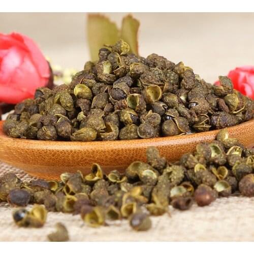 Natural Dried RedNew arrival organic dried Sichuan green pepper&green Chinese prickly ash sauce condiment seasoning spice 100g