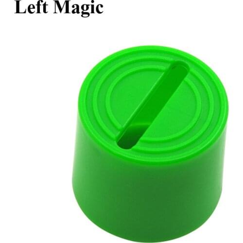 Incredible Coin Vanisher Bank Magic Tricks Coin Disappearing Penetration Magic Tube Props Children Puzzle Toy Illusions Mental