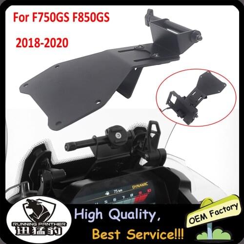 F850GS F750GS Motorcycle GPS Smart Phone USB and Wireless Charging Navigation Bracket For BMW F 850 GS F 750 GS 2018 2019 2020