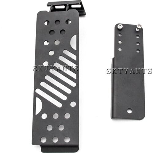 1 Set For Jeep Wrangle Left Side Foot Rest Pedal Kick Panel for 2018 Jeep Wrangler JL & Unlimited