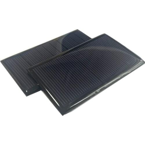 1pc Mini Mono 80*45mm Solar Panel 5V 60MA for Mini solar panel charging and generating electricity