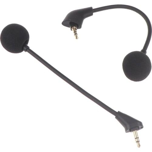 1pc Mini Headphone Microphone For HYPERX Cloud Alpha Revolver S Core Accessories Gaming Headsets Mic Microphone