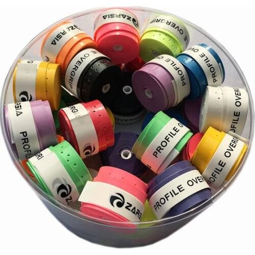 Adult 10pcs/lot ZARSIA Tennis Overgrip Perforated Sticky Hand Glue Tenis Absorbed Wrap Tapes Badminton Racket Punch Sticky Grip