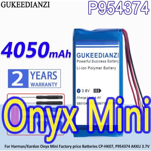 4050mAh GUKEEDIANZI High Capacity Battery CP-HK07 P954374 For Harman/Kardon Onyx Mini Factory price Batteries CP-HK07, P954374 A