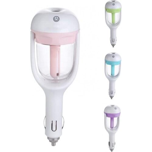 Car Steam Humidifier Portable Ultrasonic Atomization Sturdy Compact Air Purifier for Home umidificador увлажнитель воздуха