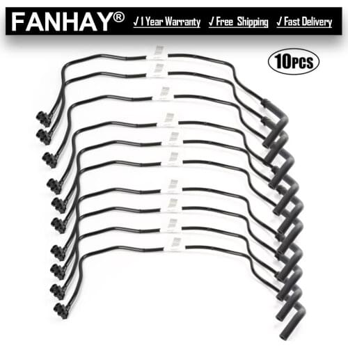 10PCS/Lot Throttle Body Heater Inlet Pipe Hose Tube For Chevrolet Cruze 1.8 Epica Sonic Opel Astra Car Accessories 55569809