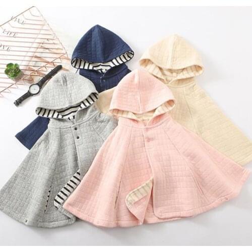 Baby cotton cape cape Spring and autumn coat baby cape