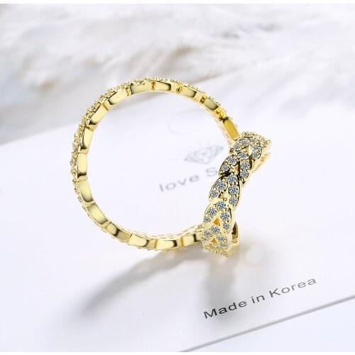 European and American exaggerated small fresh leaf ear clip without piercings temperament forest leaf ear clip