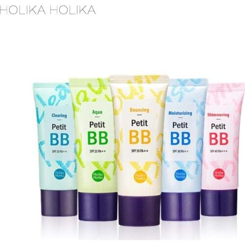 HOLIKA HOLIKA Petit BB Cream 30ml SPF30 PA++ Moisturizing Facial BB Cream Korea Cosmetics Face Base Make Up Foundation Concealer