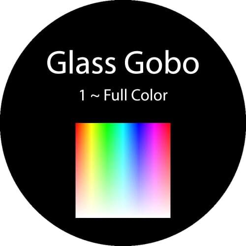 Custom Glass Gobo Lens - 37/23mm - Logo Advertising Hotel Bar Restaurant Business