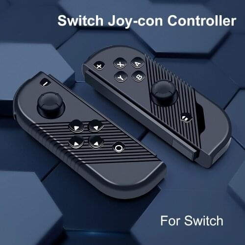 Left Right Handle Controller For Nintend Switch Game Console Gamepad Crystal Button Control Replacement For NS N-Switch
