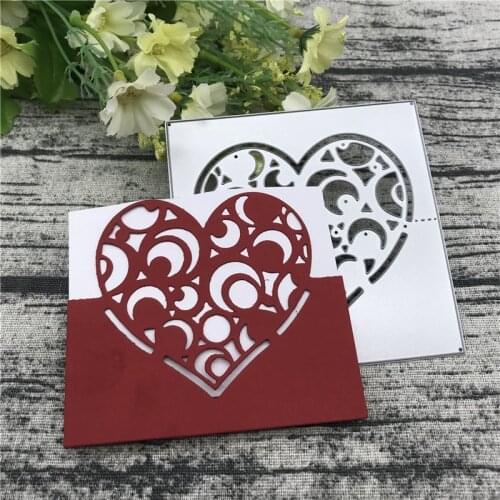 Metal Cutting die Die Cut Easter Frame Heart hollow Scrapbook Paper Craft Handmade Card Album Punch Art Cutter