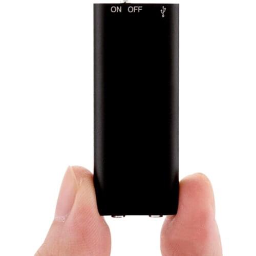 8GB Mini Dictaphone Audio Recorder USB Flash Disk 14 Hours Digital Voice Sound Recording Pen MP3 Player HD Noise Cancelling