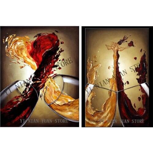 Full square/round DIY 5D Diamond Mosaic picture Cheers Diamond Painting Cross Stitch Kits Diamond Embroidery red wine art decor