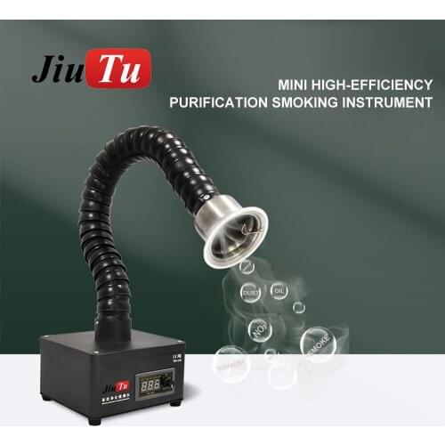 Soldering Smoke Cleaner Dust Purifier Smoke Purification Fume Extractor Air Cleaner Filter For Fiber Laser Engraver