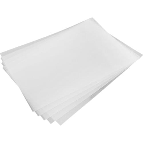 5x Heat Shrinkable Shrink Paper Film Sheets for DIY Hanging Decoration Charm