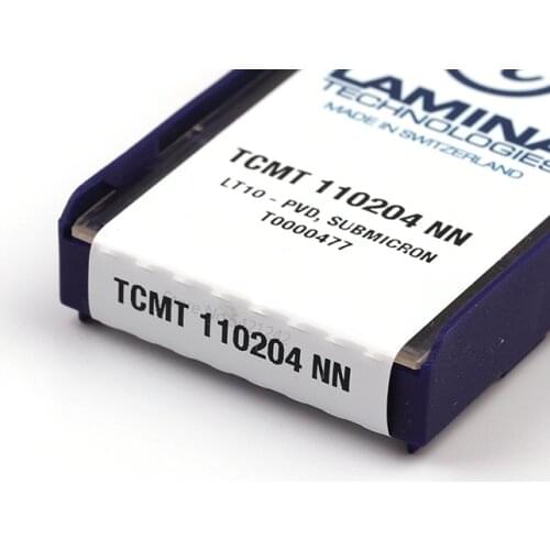 100% Original TCMT110204 NN LT10 TCMT110208 NN LT10 carbide Lathe Turning Tools inserts TCMT Blade cutter CNC Machining