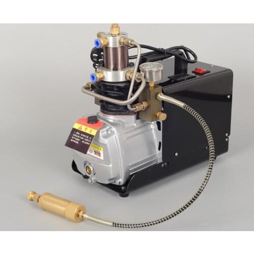 High-pressure air pump electric mini air compressor water-cooled air pump with oil-water separator 220V 1800W 2800r / min