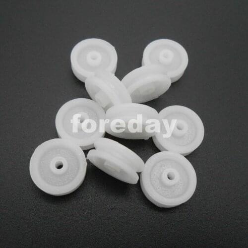 100 PCS 132A Model Plastic Pulley Gear Model Motor Wheels dia.13mm Shaft dia.2MM Tight * FD348x10