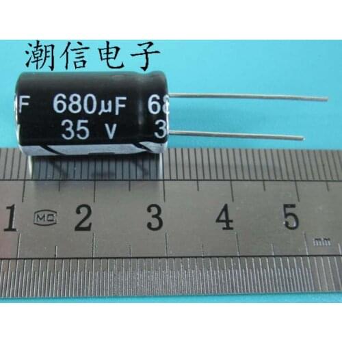 10cps 35v680uf 680uf35v electrolytic capacitor 10x20