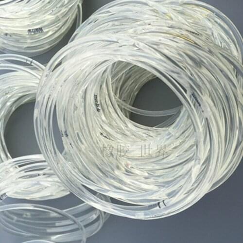 20Meters/Lot Diameter:2mm PU Transparent Round Belt Drive Conveyor Belt