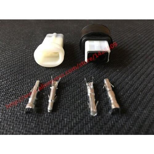 5 Set 2 Pin Power Waterproof Auto Electrical Female Male Connector For Motor Motorcycle