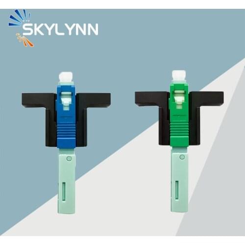 50/100 PCS SC/UPC SC/APC FTTH Fast Connector, 53mm Single Mode Special Cold Quick Connector