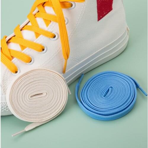 Colors Flat Thicken Off Shoelaces Basketball Sneakers Athletic Strings Shoe Laces Bootlaces Sport Boot Shoe Accessories 80/120cm