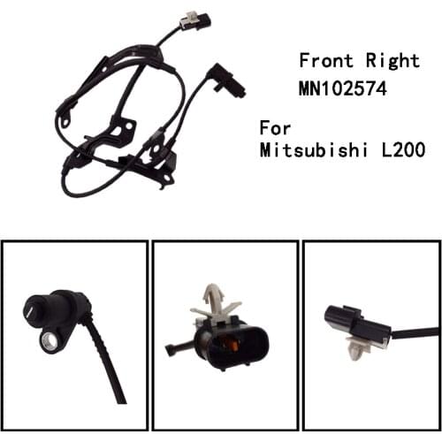 1 or 4 pcs ABS Wheel Speed Sensor For Mitsubishi L200 Triton Pajero Montero Sport Challenger MN102573 MN102574 MN102577 MN102578