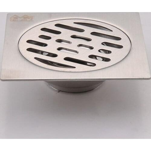 Stainless Steel Balcony Deodorant Floor Drain Filter, Bathroom High-Quality Shower Floor Drains Strain Covers Whosale