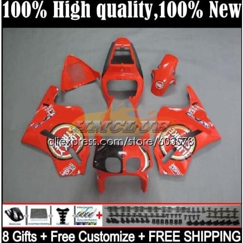 Body For HONDA VFR400 R V4 VFR400R 1989 1990 1991 1992 1993 35CL.57 RVF VFR 400 R RR CC NC30 89 90 91 92 93 Fairing Lucky Strike