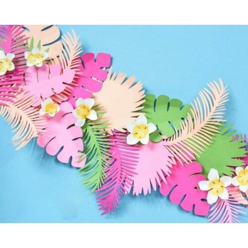 Metal cutting dies cut die mold 6Pcs New Flower leaf Scrapbook paper craft knife mould blade punch stencils dies