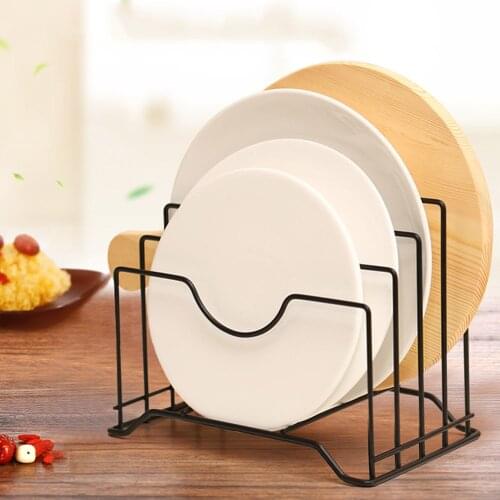 Multifunctional Pot Lid Holder Organizer Kitchen Lid Rack Storage Holder Pan Lid Cover Dishes Storage Shelf Kitchen Accessories