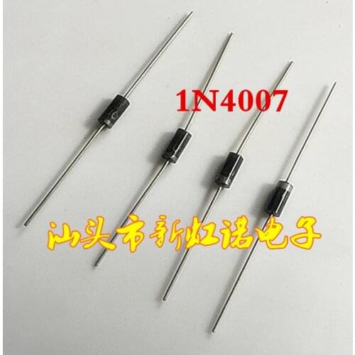 5Pcs/Lot New Original 1n4007 IN4007 DO-41 Rectifier Diode Integrated circuit Triode In Stock