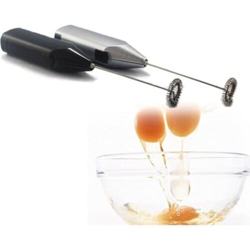 Wholesale 120pcs Kitchen Electric Mini Handle Whisk Mixer Egg Beater Drinks Milk Frother Foamer Stirrer Kitchen Tool Fashion Hot