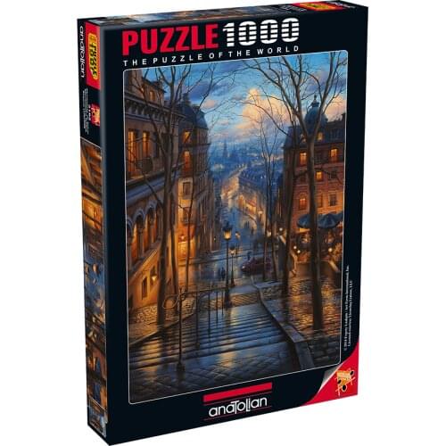 Montmarte at Spring Evgeny Lushpin 1000 Piece Jigsaw Puzzle Paper Jigsaw Puzzle Educational Mind Game Decoration Table Gift