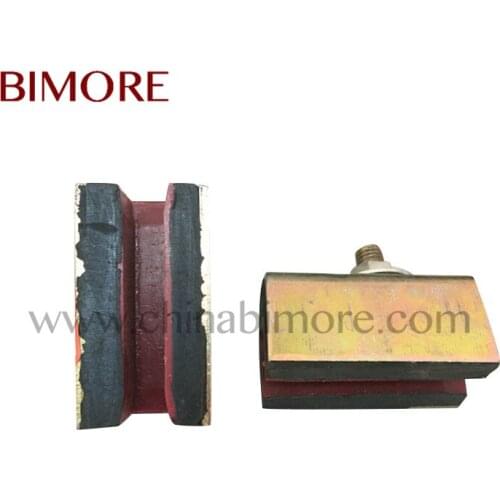 BIMORE Elevator guide shoe liner L65*W16mm