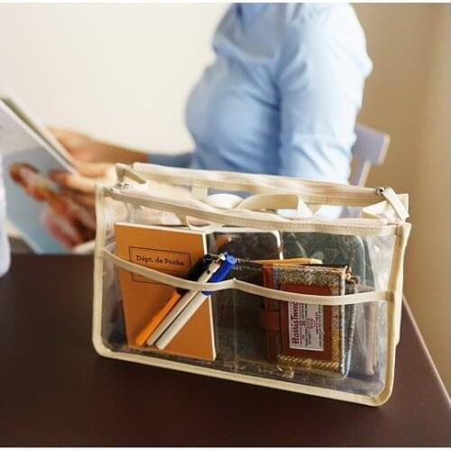 POOLOOS Transparent Cosmetic Bags