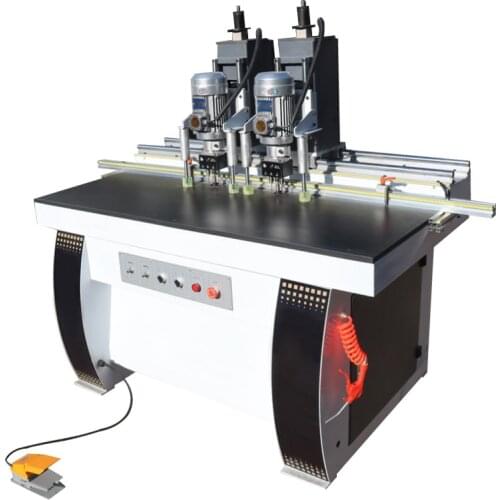 Portable Hinge Drilling Machine 2 Heads Drill Machine Woodworking