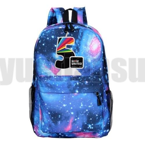 Mochila Para Hombre Now United Backpack Anime Bag UN Team Laptop Back Pack Schoolbags Cartoon 2021 Now United - Better Album