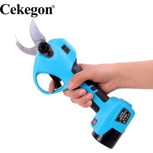 Cekegon scissors for garden electric pruning shears pruning shears electrical pruning shears battery electric pruning shears