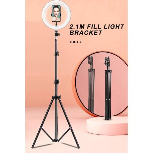 LED Ring Light Photography Lighting Selfie Lamp USB Dimmable With Tripod For Youtube Makeup Video Live Photo Studio