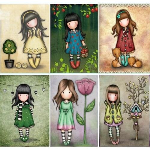 TINMI ARTS Full Round Diamond Painting Mountain 5D DIY Cross Stitch Landscape Diamond Embroidery Sale Mosaic Crafts Needlework