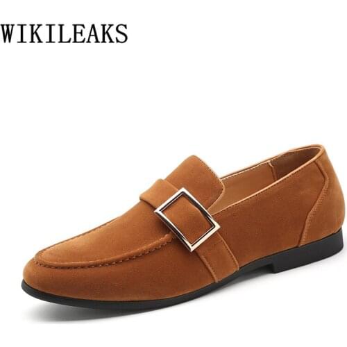 Loafers Fashion Formal Shoes Men Official Shoes For Men Designer Shoes Men Italian Chaussure Homme Mariage Scarpe Uomo Eleganti