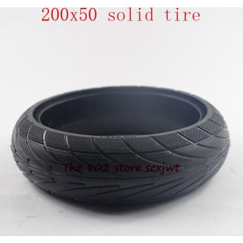 High performance 8 Inch Scooter Solid Tire 200x50 tyre For Xiaomi Ninebot ES1 ES2 Electric Scooter Kickscooter Skateboard